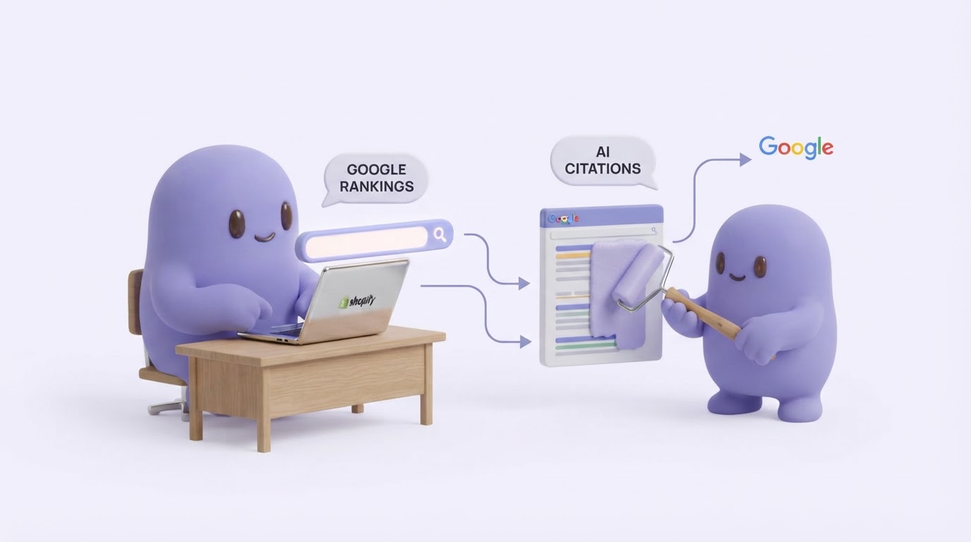 How to use Rankdesk with Shopify for Google rankings and AI citations