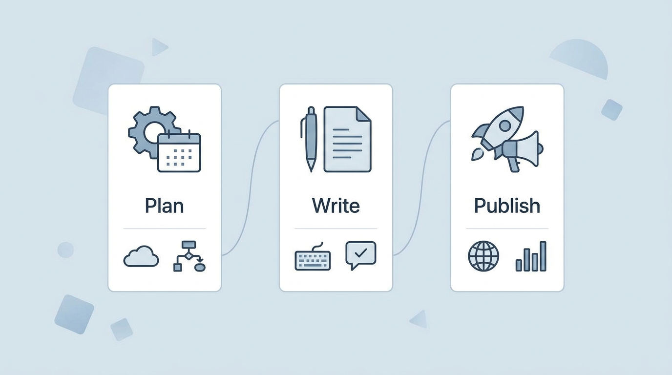 SEO content software comparison by workflow type